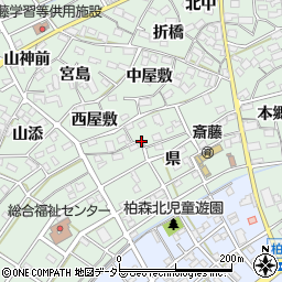 愛知県丹羽郡扶桑町斎藤県34周辺の地図
