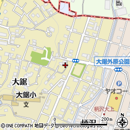 神奈川県藤沢市大鋸1137-9周辺の地図