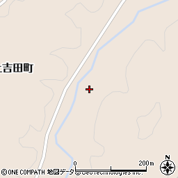 島根県安来市上吉田町349周辺の地図