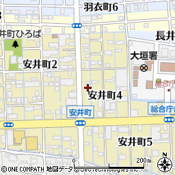 道とん堀 大垣店周辺の地図