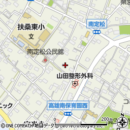 愛知県丹羽郡扶桑町高雄定松郷16周辺の地図