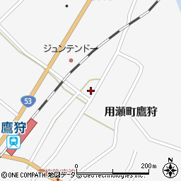 鳥取県鳥取市用瀬町鷹狩690周辺の地図