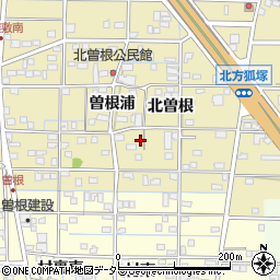 愛知県一宮市北方町北方北曽根179周辺の地図