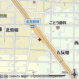愛知県一宮市北方町北方北曽根212周辺の地図