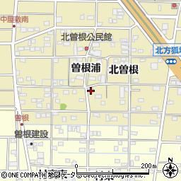 愛知県一宮市北方町北方北曽根177-2周辺の地図