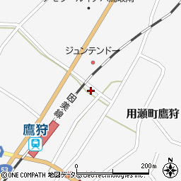 鳥取県鳥取市用瀬町鷹狩735周辺の地図