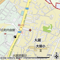 神奈川県藤沢市大鋸1088周辺の地図