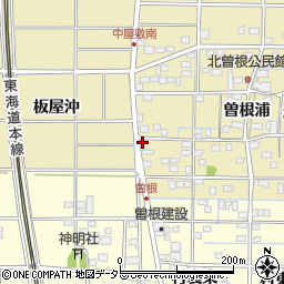 愛知県一宮市北方町北方北曽根135周辺の地図