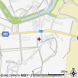 京都府綾部市物部町広畑12周辺の地図