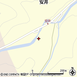 兵庫県養父市安井685周辺の地図
