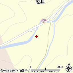 兵庫県養父市安井684周辺の地図