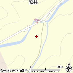 兵庫県養父市安井665周辺の地図