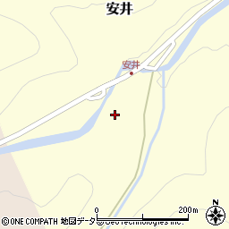 兵庫県養父市安井678周辺の地図
