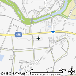 有限会社中企画　綾部工場周辺の地図