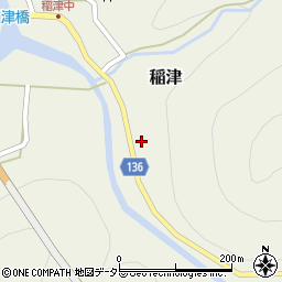 兵庫県養父市稲津247周辺の地図