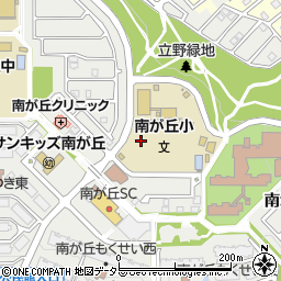 神奈川県秦野市南が丘周辺の地図