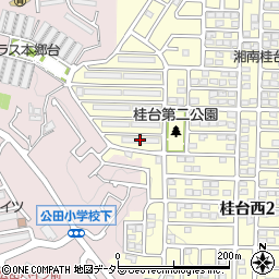 桂台団地１０号棟周辺の地図