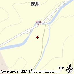 兵庫県養父市安井666周辺の地図