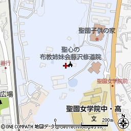 神奈川県藤沢市みその台周辺の地図