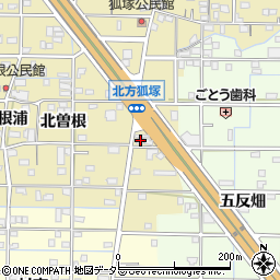 愛知県一宮市北方町北方北曽根205周辺の地図