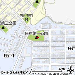 庄戸第一公園周辺の地図
