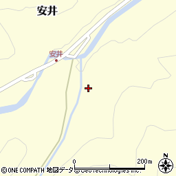 兵庫県養父市安井374周辺の地図