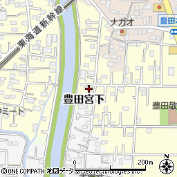 神奈川県平塚市寺田縄1424-4周辺の地図