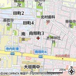 有限会社米由周辺の地図
