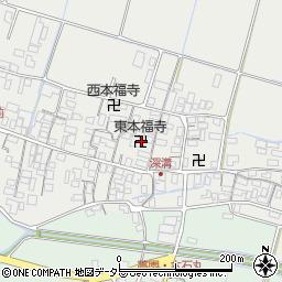 東本福寺周辺の地図