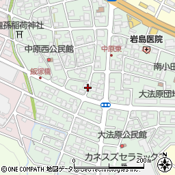 岐阜県瑞浪市南小田町周辺の地図