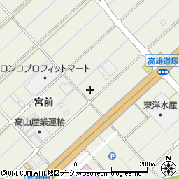愛知県丹羽郡扶桑町高雄宮前86周辺の地図