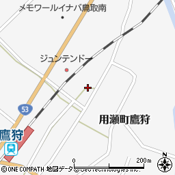 鳥取県鳥取市用瀬町鷹狩684周辺の地図