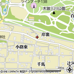 愛知県一宮市光明寺小路東109周辺の地図
