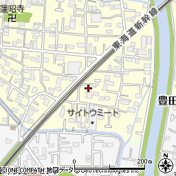 神奈川県平塚市寺田縄232-7周辺の地図
