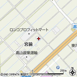 愛知県丹羽郡扶桑町高雄宮前151周辺の地図