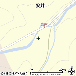 兵庫県養父市安井677周辺の地図