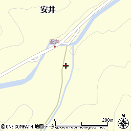 兵庫県養父市安井641周辺の地図