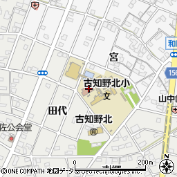 古知野北公民館周辺の地図