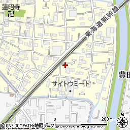 神奈川県平塚市寺田縄232-8周辺の地図