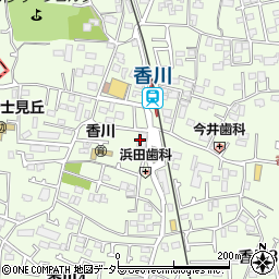 静岡中央銀行香川支店 ＡＴＭ周辺の地図