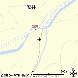 兵庫県養父市安井637周辺の地図