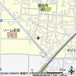 神奈川県平塚市寺田縄250-3周辺の地図