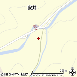 兵庫県養父市安井638周辺の地図