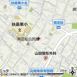 愛知県丹羽郡扶桑町高雄定松郷23周辺の地図