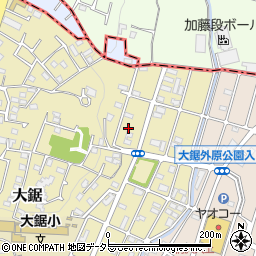 神奈川県藤沢市大鋸1030-30周辺の地図