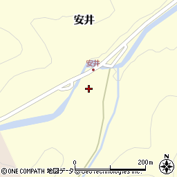 兵庫県養父市安井616周辺の地図