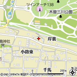 愛知県一宮市光明寺小路東111周辺の地図