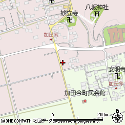 滋賀県長浜市加田町68周辺の地図
