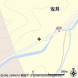 兵庫県養父市安井964周辺の地図