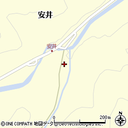 兵庫県養父市安井625周辺の地図